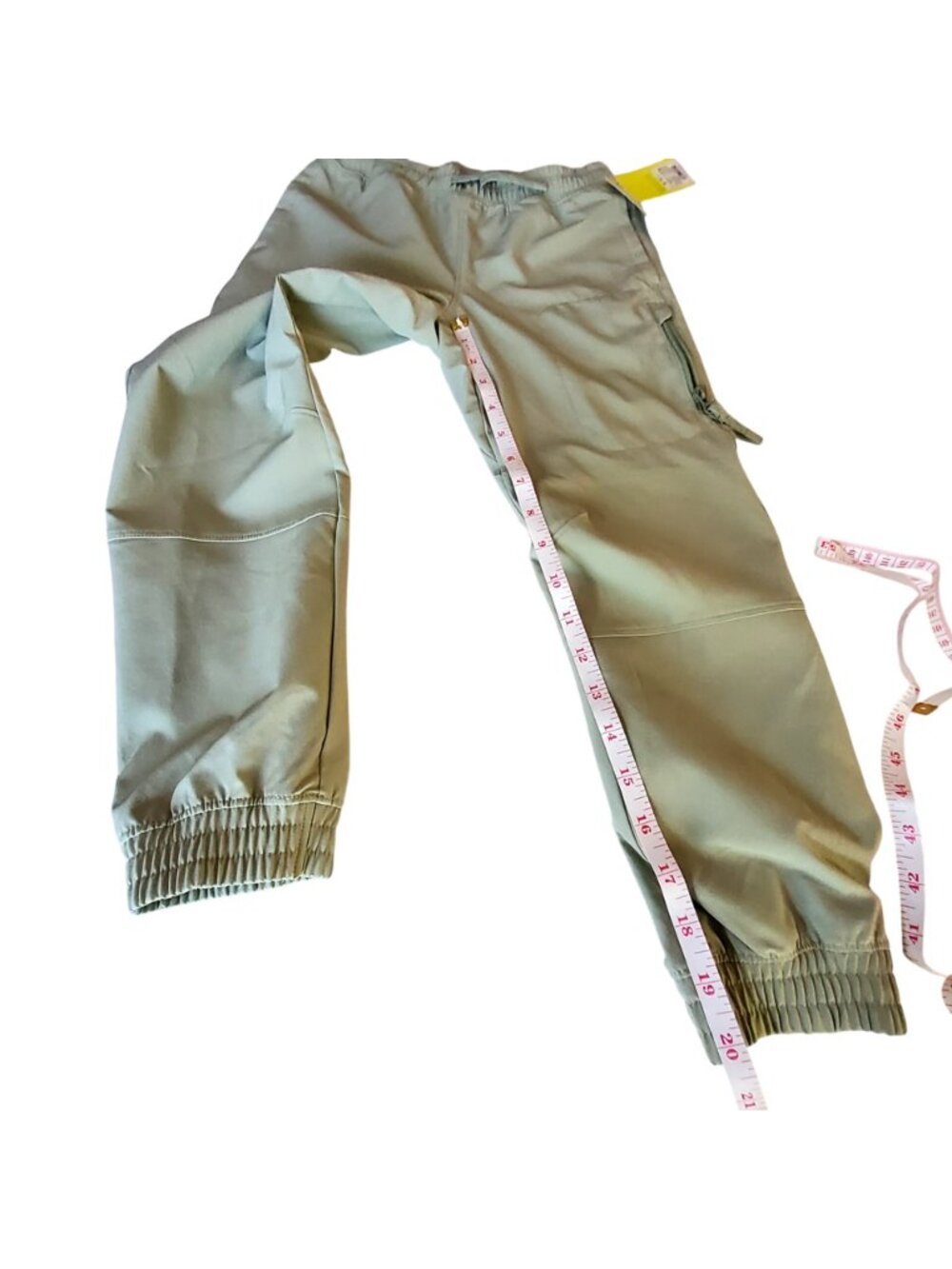 All In Motion Lined Woven Pants  Size S/6-7 Water-Repellent UPF 50+ Sage Green - Picture 5 of 10